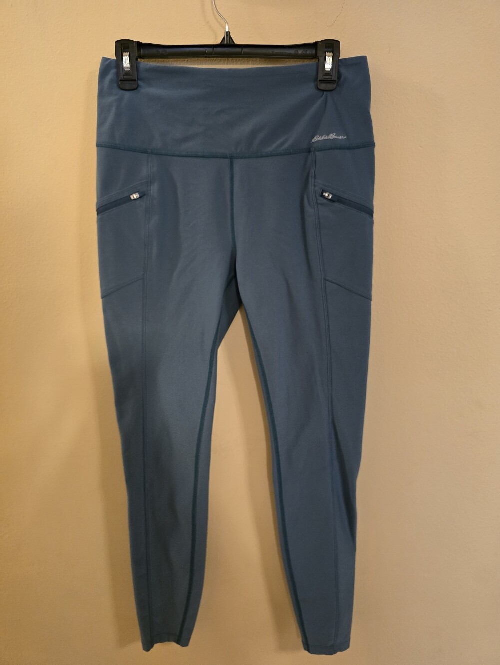Eddie Bauer High Rise Trail Leggings Teal Blue Size Medium